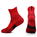 Cotton Crew Anti-Slip White Black And Ankle Knitting Custom Man Sport Soccer Running Sock
